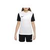 Nike Детская футболка с логотипом, круглый вырез, облегающий крой, короткий рукав, детские топы, белая DH8389-100