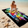 Beach Towel with Happy Tree Friends5 Pattern - soft,absorbent,machine washable Lightweight&Modern,swimming,Travel Essentials