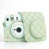 [Пленочная лаборатория] Чехол для камеры Instax Mini 12 из ПУ кожи Мягкий защитный чехол с ремешком CAA45
