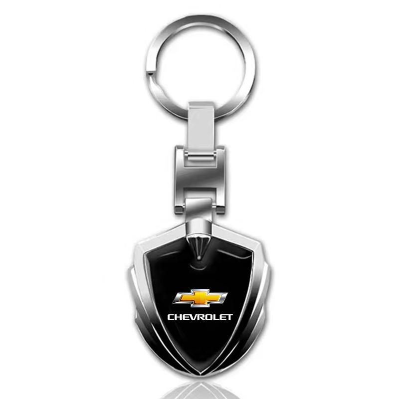 3D Металлическая Брелок-брелок для ключей Кольца Подвеска для Chevrolet Captiva Colorado Cruze Spark Malibu Trax Aveo Аксессуары