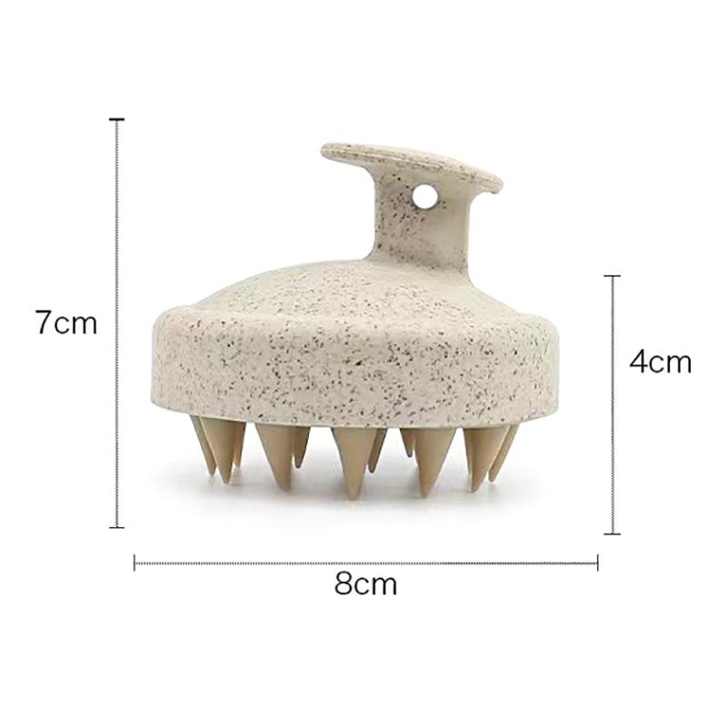 1 шт. Силиконовая щетка для массажа кожи головы, щетка для тела, расческа для мытья волос, щетка для душа для ванны и спа, массажная щетка, щетка для волос