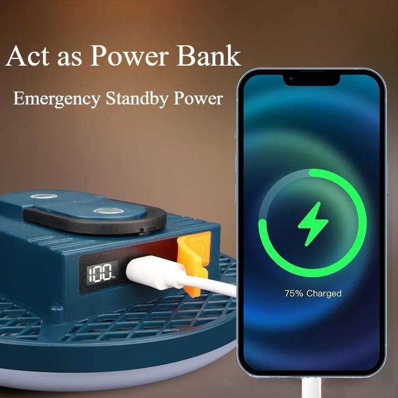 Перезаряжаемый кемпинговый фонарь для рыбалки на открытом воздухе, фонарь для палатки, аварийный фонарь для альпинизма, ночное освещение