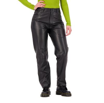 Jack & Jones Grace Straight Leather JJXX high waist брюки