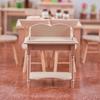 Миниатюрная модель деревянной мебели в масштабе 1/12 - DIY миниатюрный реквизит для фотосъемки - Сезонный декор - Идеальный подарок