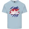 Torn Cambodia Flag Cambodian Day Football Unisexs Light Cotton TShirt
