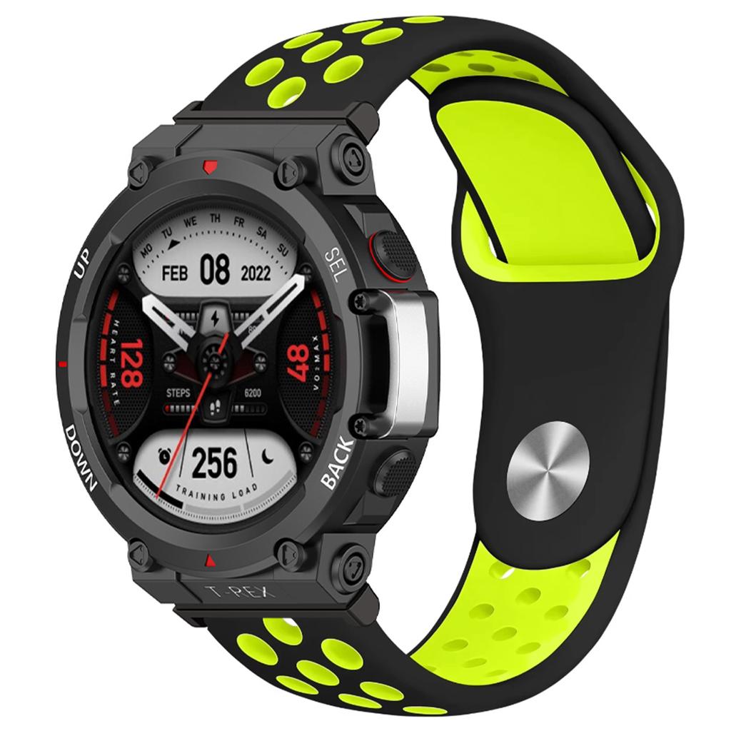 Дышащий силиконовый ремешок для умных часов Huami Amazfit T-Rex 3, спортивный браслет, ремешки для Amazfit T Rex Trex Pro Ultra Correa