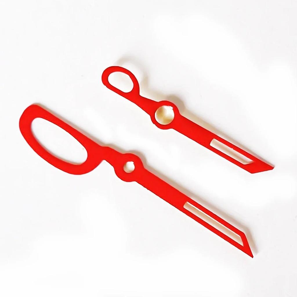 Новые часовые стрелки Без люминесценции Аксессуары для часов Запасные части Часовая стрелка Для механизма NH35/36/4R/7S Стрелка в форме ножниц