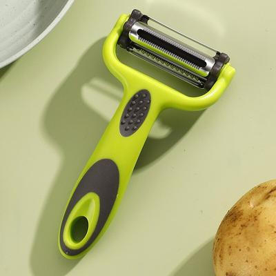Овощечистка с 3 лезвиями, овощечистка, овощечистка для картофеля, моркови, терки для капусты, терка для жульена, измельчитель, овощечистка для фруктов, кухонные аксессуары