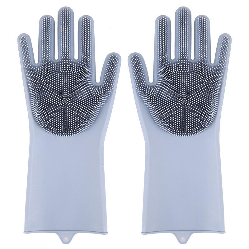 Чистящие перчатки для ухода за домашними животными, шампунь для купания, перчатки для собак и кошек, скребок, волшебное средство для мытья посуды, губка, силиконовая перчатка для удаления волос