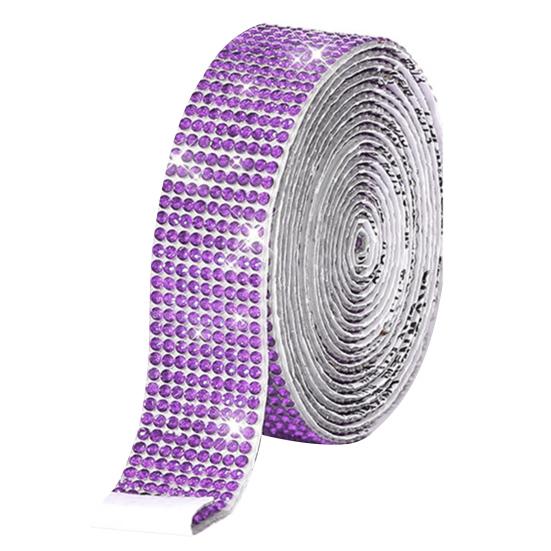 1 рулон 90 см ленты со стразами самоклеящиеся блестящие искусственные кристаллы декоративные ленты одежда