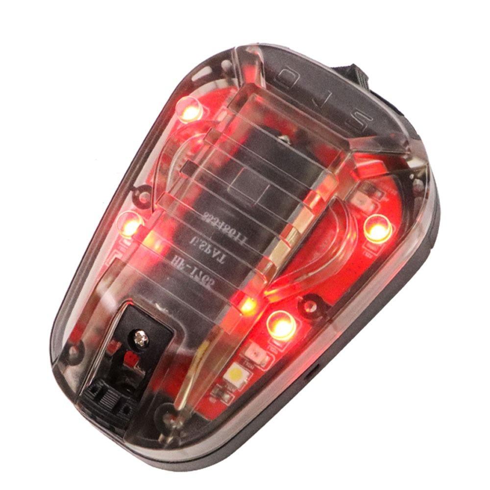 Waterproof Helmet Flashing Light Multi-Color Helmet Flashlight Safety Helmet IR Lamp Hiking