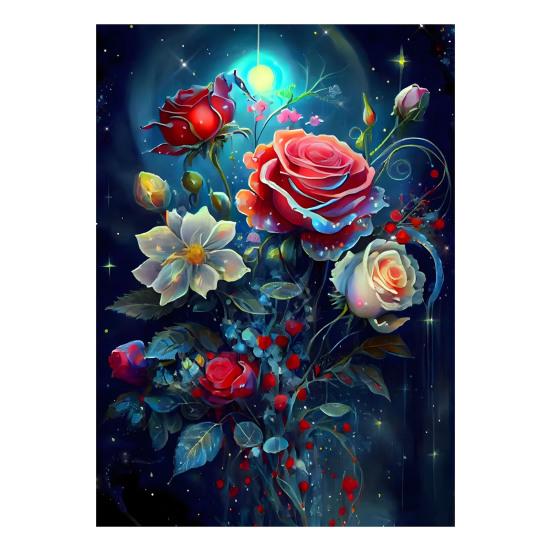 Пейзаж Алмазное искусство DIY снятие стресса повышение навыков яркий цвет украшение дома мозаика Алмазная вышивка