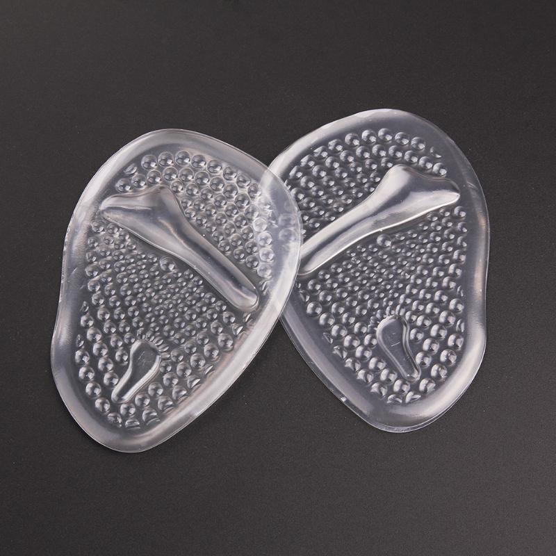 Силиконовые гелевые подушечки для высоких каблуков Передняя подушечка для ног Обувь Уход за ногами Силиконовые гелевые подушечки для высоких каблуков Передняя подушечка для ног Обувь Уход за ногами