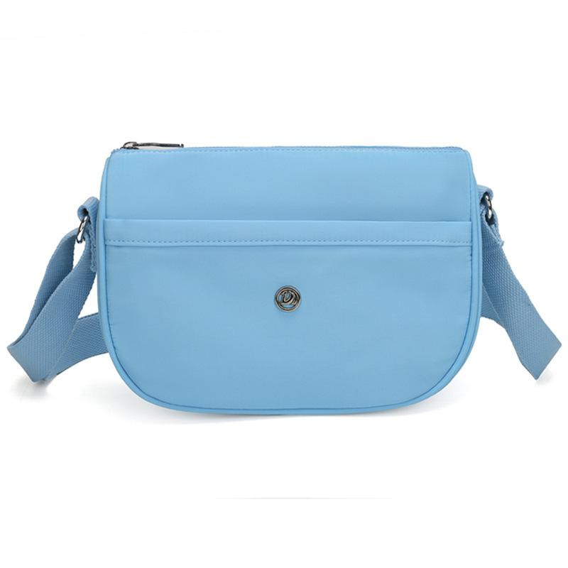 Легкая однотонная нейлоновая сумка кроссбоди Женская сумка Сумка через плечо для мамы