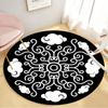 Living Room Round Carpet Door Mat Living Room Bedroom Carpet Bathroom Bathroom Non-slip Door Mat