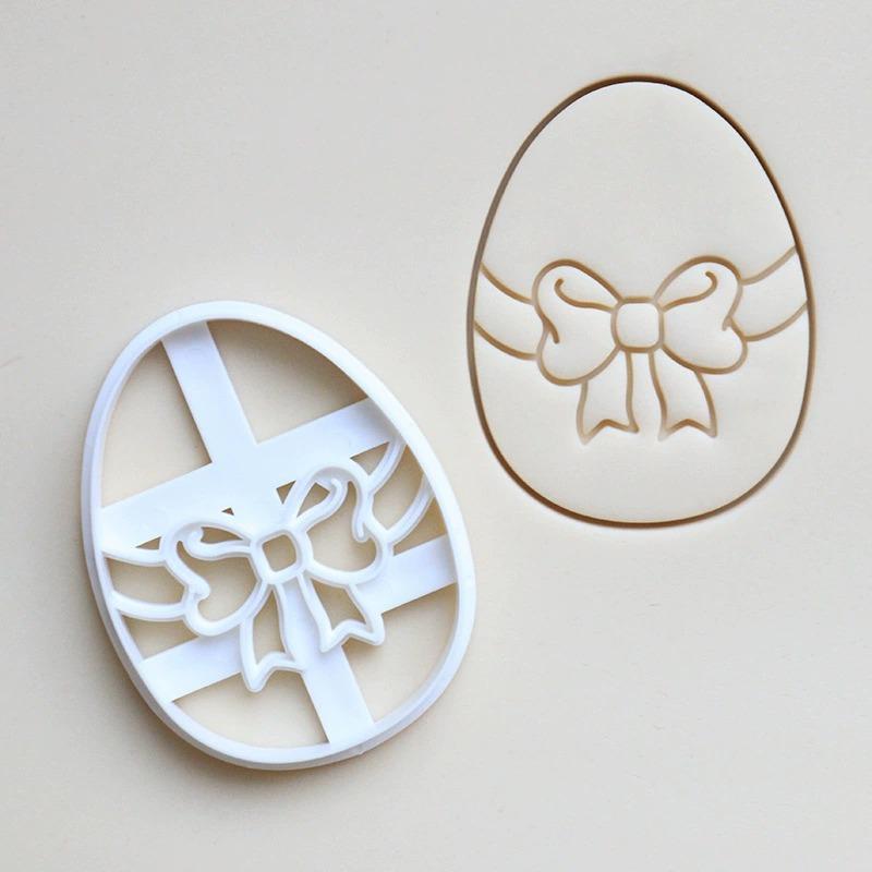 Набор формочек для печенья на Пасху, 9 шт. 3D пластиковые пасхальные яйца штампованные формы Linzer формочки для печенья для пасхальной вечеринки украшения