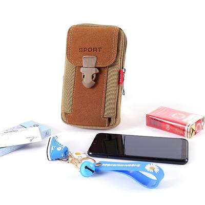 Мужской поясной чехол Сумка-кобура для мобильного телефона Сумка Molle Поясная сумка-подсумок Маленький тактический служебный ремень Рюкзак Держатель для карт