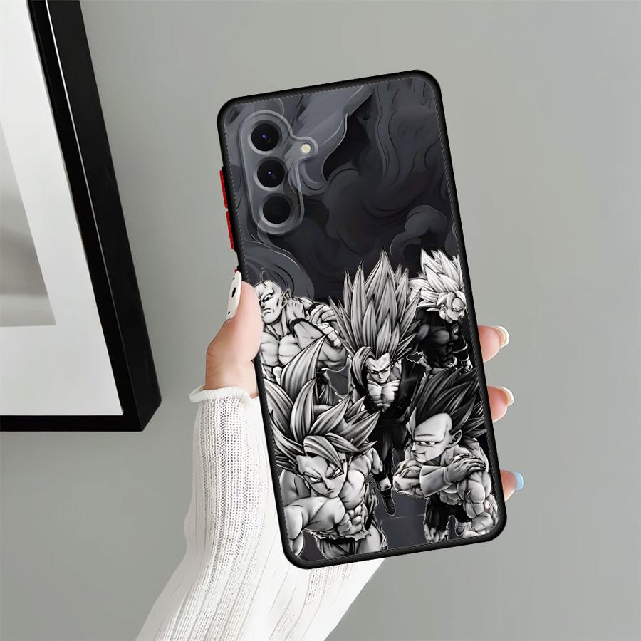 Чехол-накладка Dragon Ball Advanced Goku Back для Samsung Galaxy A25 A26 A35 A36 A73 A22 A54 A52 A56 A34 A53 A24 A21s