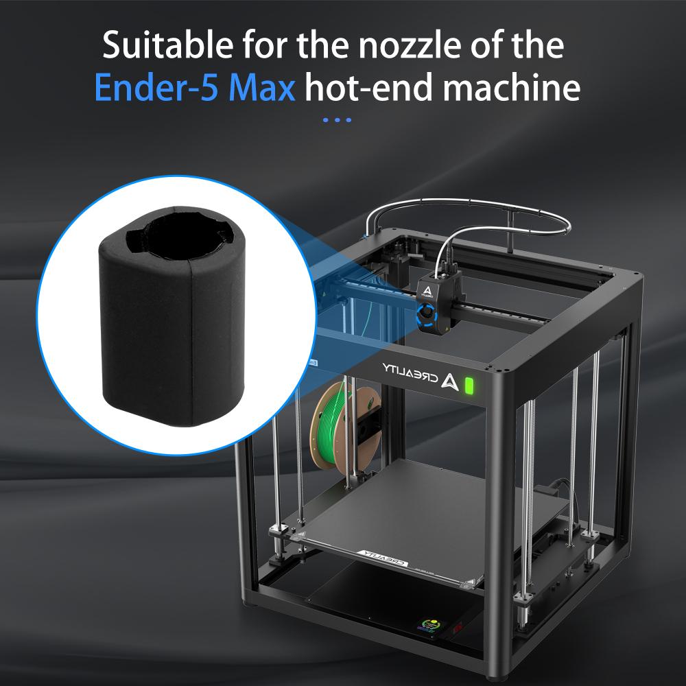 For Creality Ender5 Max Hotend Silicone Sleeve Hotend Block Protector Silicone Socks For Ender 5 Max 3D Printer Accessories