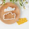 Формочки для печенья с рисунком мультяшных животных, пластиковые формы для печенья, штампы для печенья, инструмент для украшения, формы для мастики, легко моются