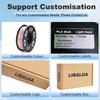 3D Printing PLA Filament High Quality 3D Printing Consumable Multi-color 3d Printing Materials 1.75mm Tolerance FDM Customizable