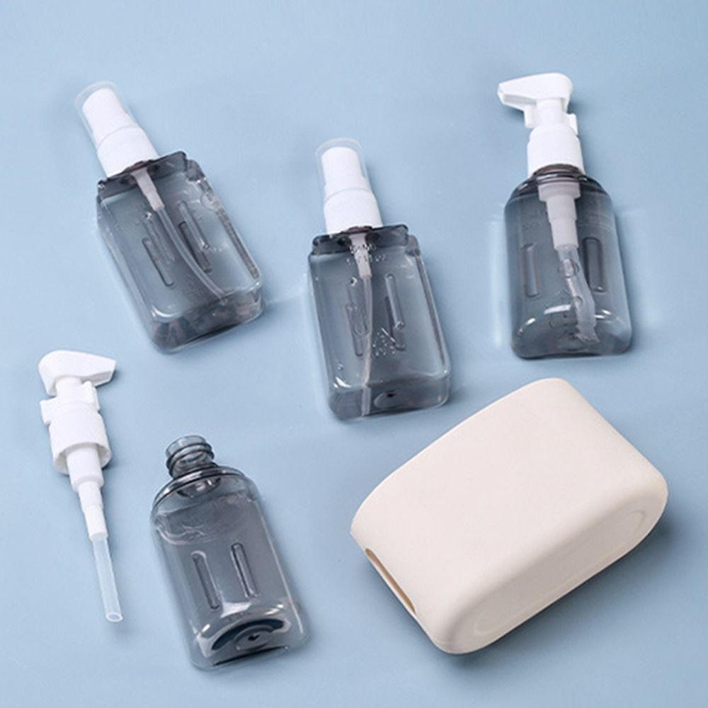 Leak Proof Travel Refillable Bottles Set Reusable Liquid Dispenser Bottle Empty Bottle Kit Shampoo