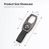 KYMI3 Zinc Alloy Car Key Chain Boutique Keychain Keyring Pendant Car Interior For Alfa Romeo 4C 159 166 Spider Giulia 156 147 8C GT