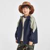 Boys' Outdoor Windproof Hooded Softshell Jacket