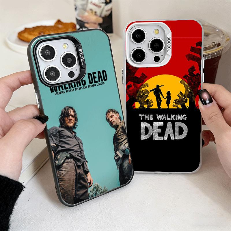 Мягкий чехол для телефона The Walking Dead для iPhone 15 16 17 Pro Max 17Air 16E 14 Plus 13 12 Mini Ударопрочный чехол Задняя панель