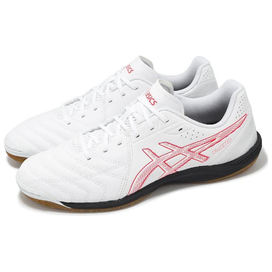Asics Футбольные бутсы Calcetto из износостойкого материала Мужские Белые Ширина 2E 1113A037-102