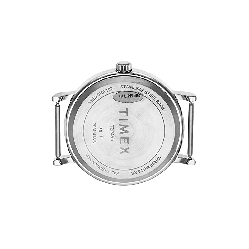 Мужские кварцевые часы TIMEX Weekender с латунным корпусом и ремешком из телячьей кожи, T2P495 [Оригинал]