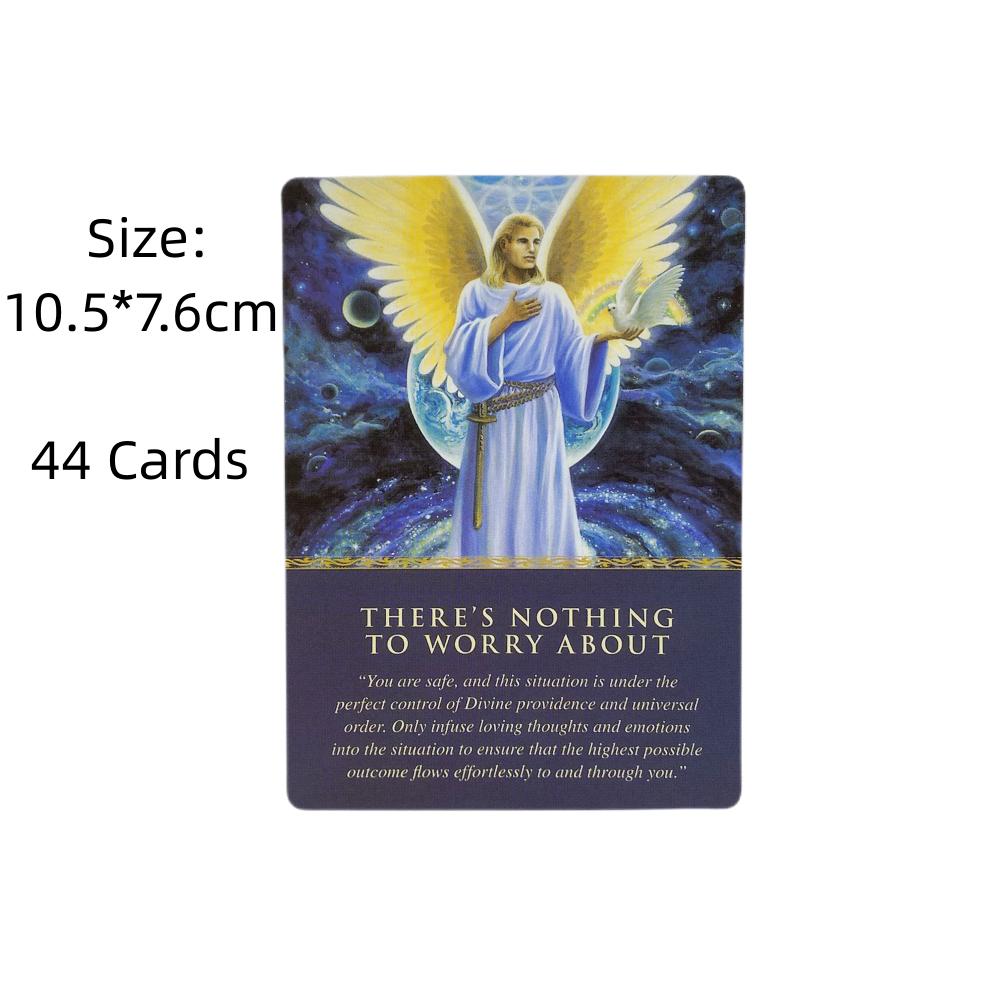 Оракул Ваших Ангелов Карты Гадания Колода Английское Видение Издание Таро Доска Игра Игра Для Вечеринки