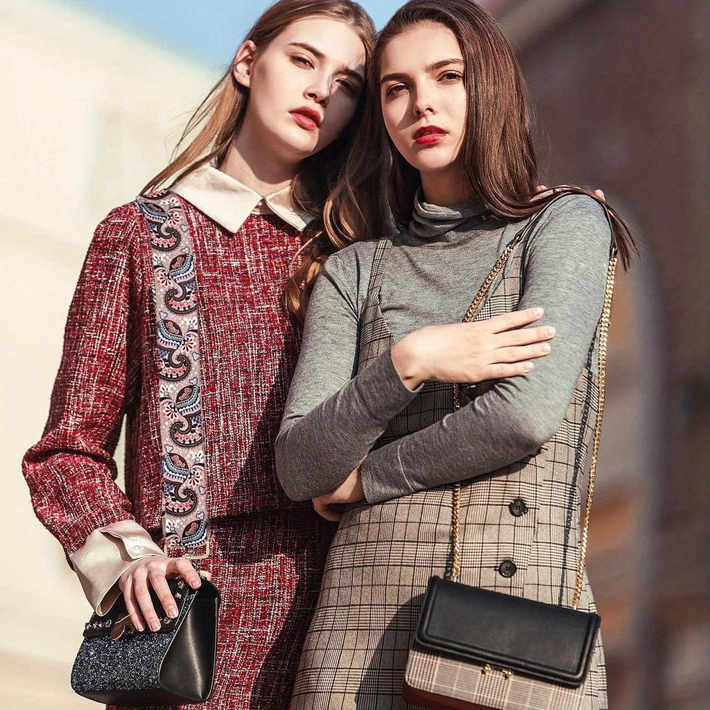 Ремень для сумки через плечо, регулируемый полосатый узор, женский ремень через плечо, сделай сам, утепленный модный нейлоновый новый ремень для сумки