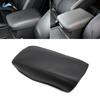 Soft Microfiber Leather Armrest Cover For Honda CRV 2012 2013 2014 2015 2016 Car Center Control Armrest Box Cover Trim Black