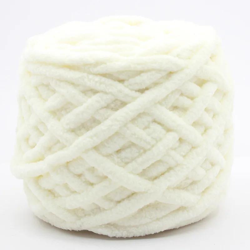 4*100 г пряжи синель 100% полиэстер веганский толстый Джамбо вязальные материалы шарфы одеяла