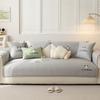 Summer New Cool Bean Ice Silk Sofa Cushion Non-Slip Cool Breathable Seat Cushion  Backrest Towel Cover Cloth