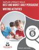 Книга NAPLAN LITERACY SKILLS Best and Worst : Daily Persuasive Writing Activities Year 5