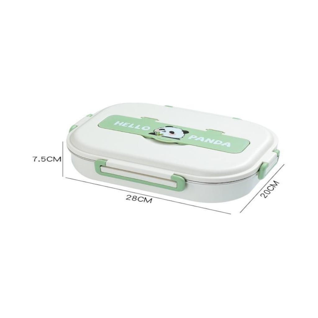 304 Stainless Steel Insulated Lunch Box with Sealed and Leak-proof Design, Microwave-safe, Portable Bento Box for Students and Office Workers