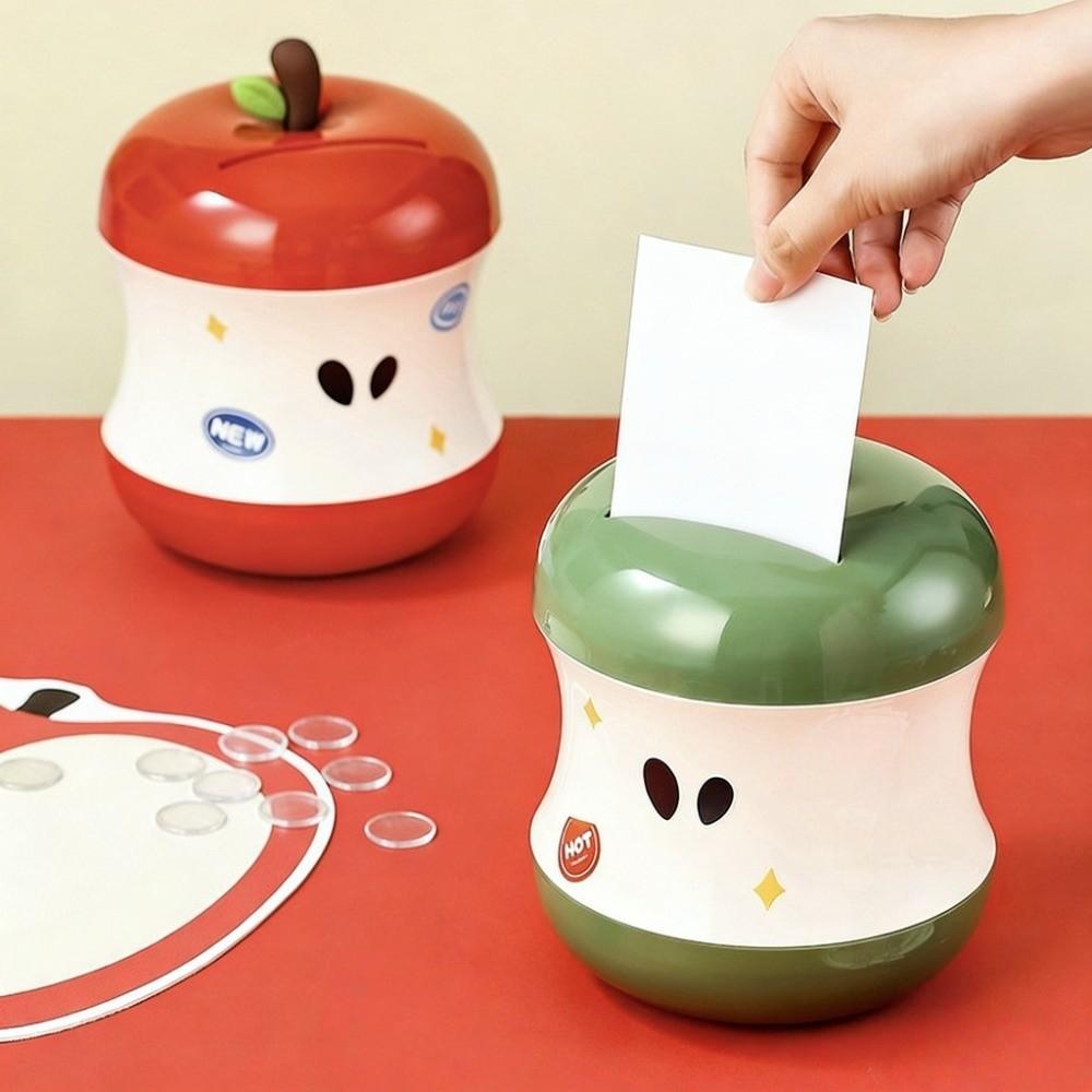 Fashion Large Capacity Fruit Piggy Bank Cute Creative DIY Stickers Savings Can Multi-purpose Fun Cartoon Piggy Bank Desktop