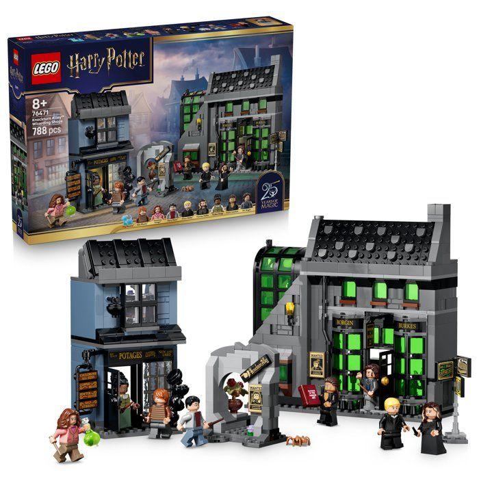 LEGO Harry Potter 76471 Les Boutiques Magiques de l’Allée des Embrumes - Jouet dès 8 ans