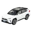 Игрушечная машина-внедорожник Toyota RAV4 SUV масштаба 1/32, литая металлическая модель JKM, открывающиеся двери со звуком и светом, образовательная коллекция, подарок для мальчика