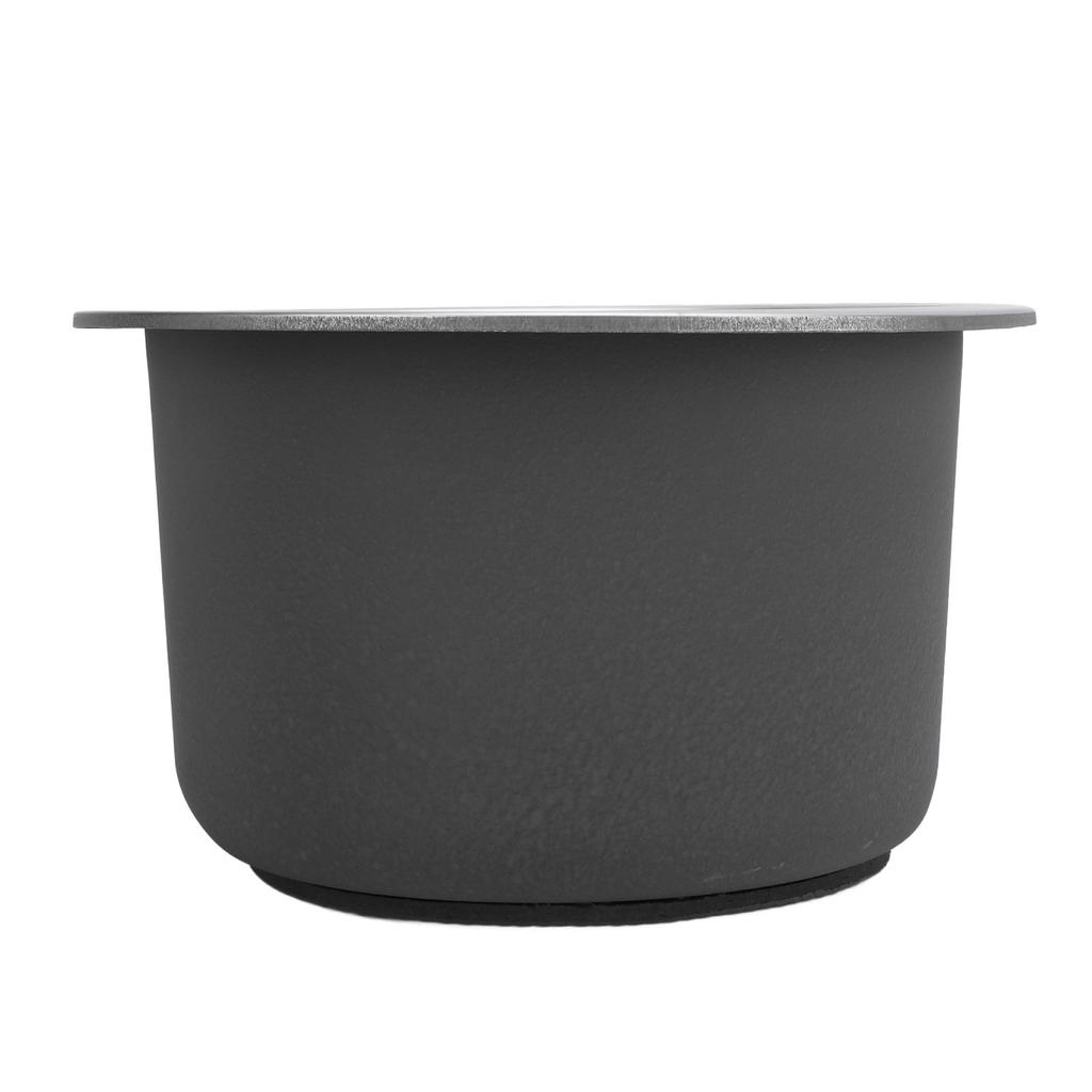 Kitchen Sink Undermount 304 Stainless Steel Single Bowl Mini Round Sink with Strainer 28cm Outer