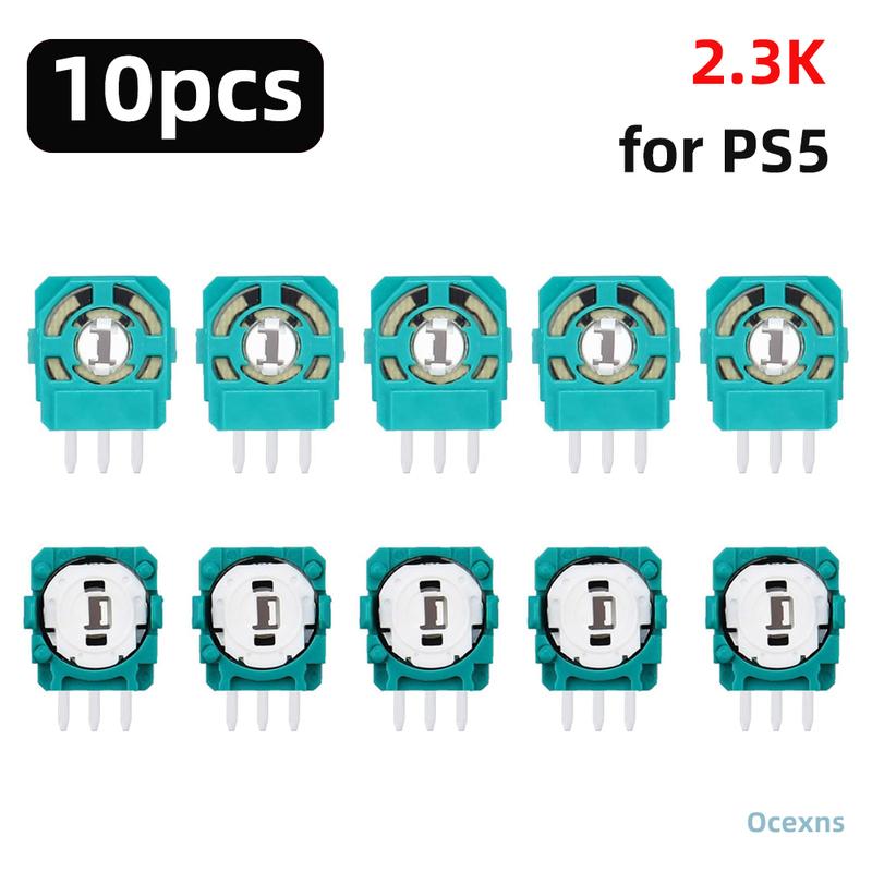 10pcs Analog Joystick 10K/2K3 Ohm Potentiometer Replacement for Dualsense PS5 PS4 Controller Axis Resistor Module Sensor