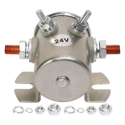 200A 24V Реле стартера двигателя 1114208 Пылезащитный соленоид реле стартера для лебедок, лодок, автомобилей