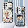 Samsung S24PRO Zoro 20 Luffy FE Аниме 21 Прозрачный A54 Полный пакет Противоударный S22 Совместимый Чехол One Piece