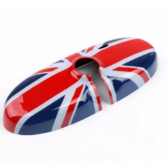 For MINI Cooper R56 R55 R57 R61 Car Rear View Mirror Cover UK Flag Housing ABS Plastic Rearview Mirror Countryman R60 Vehicle