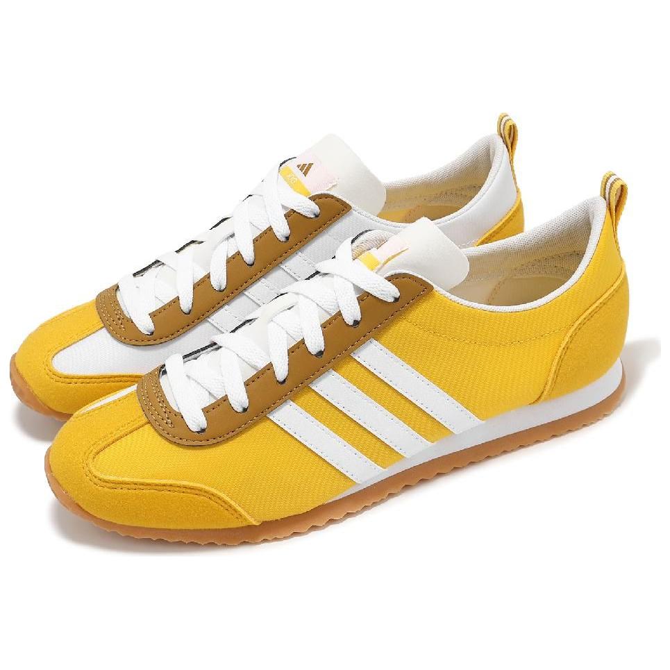 Adidas VS Jog 2.0 Bold Gold Mesa Unisex Sneakers Yellow Footwear-White JP5760