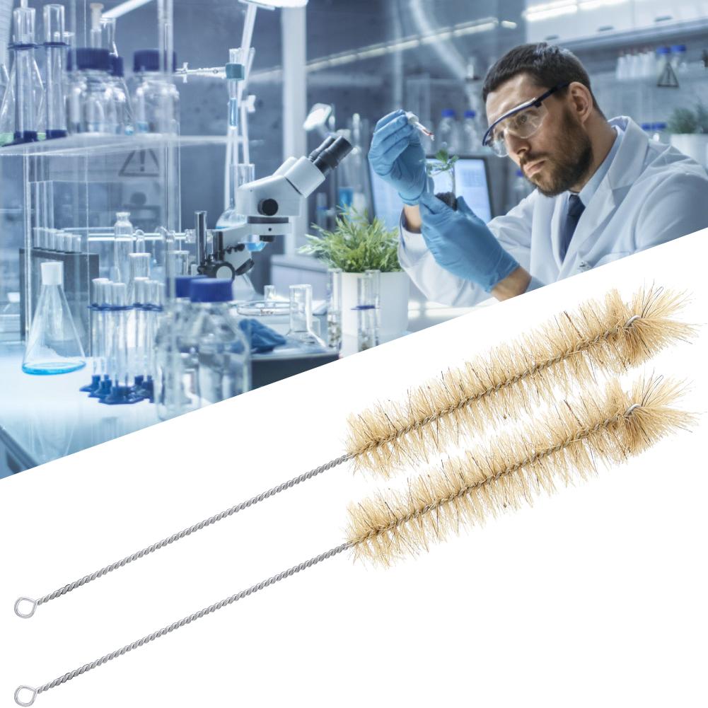 10 шт. Щетки для чистки стеклянных пробирок, щетинные инструменты для чистки бутылок