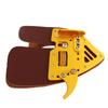 Archery Finger Tab Archery Finger Guard Fingers Protector for Outdoor Shooting Recurve Bow Integrated Design Gold Brown