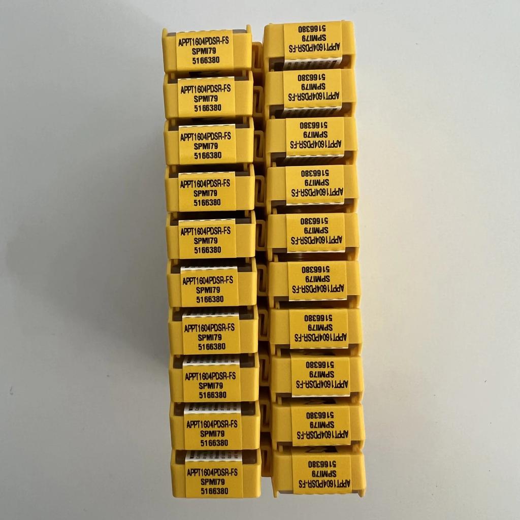 KENNAMETEL / APPT1604PDSR-FS SPMI79 / Original Carbide Blade 10 Pcs